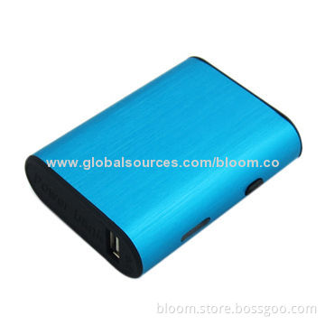 Rechargeable Power Bank with 5,200mAh Capacity for Smartphones and Digital Camera, CE/RoHS/FCC MarksNew